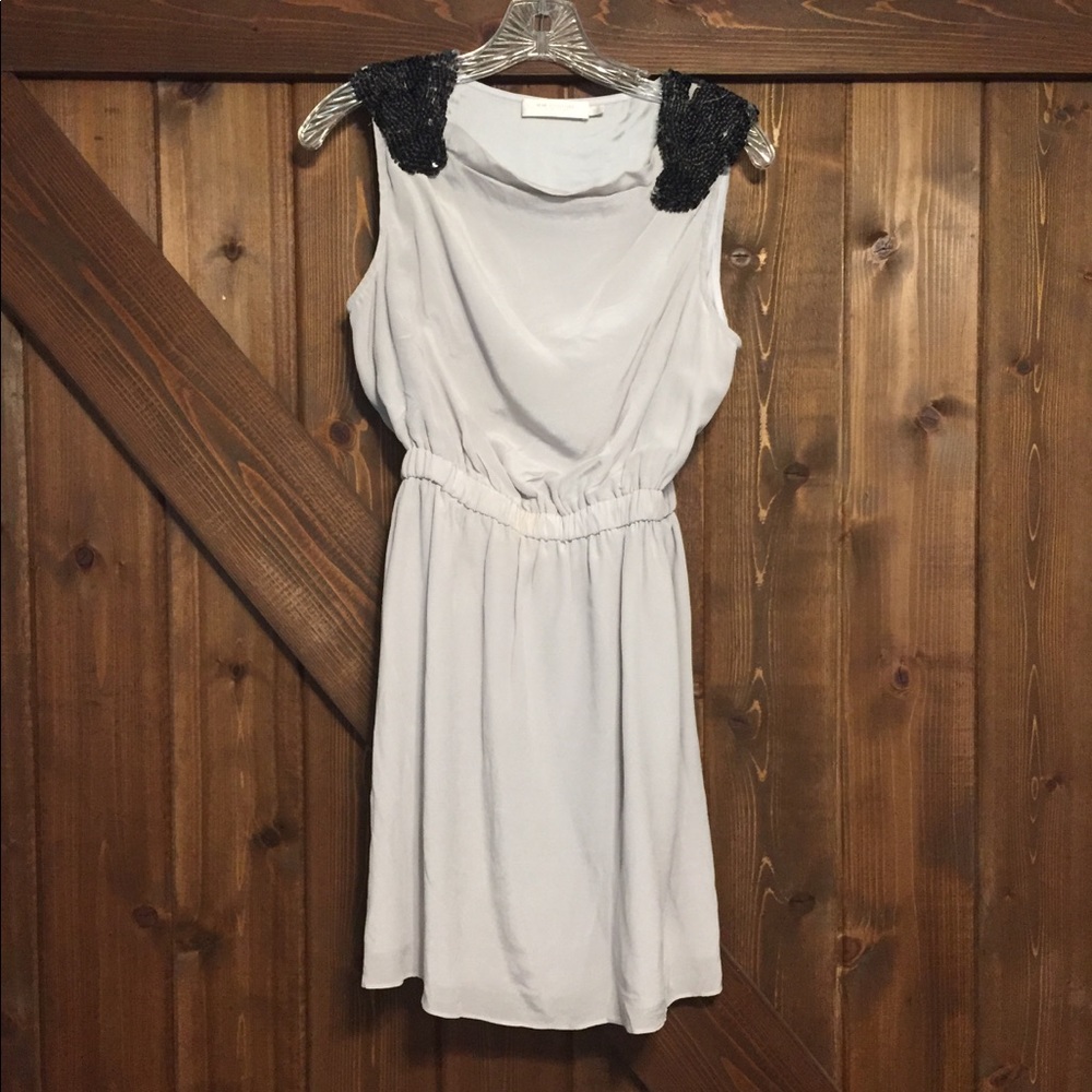 Silver dress